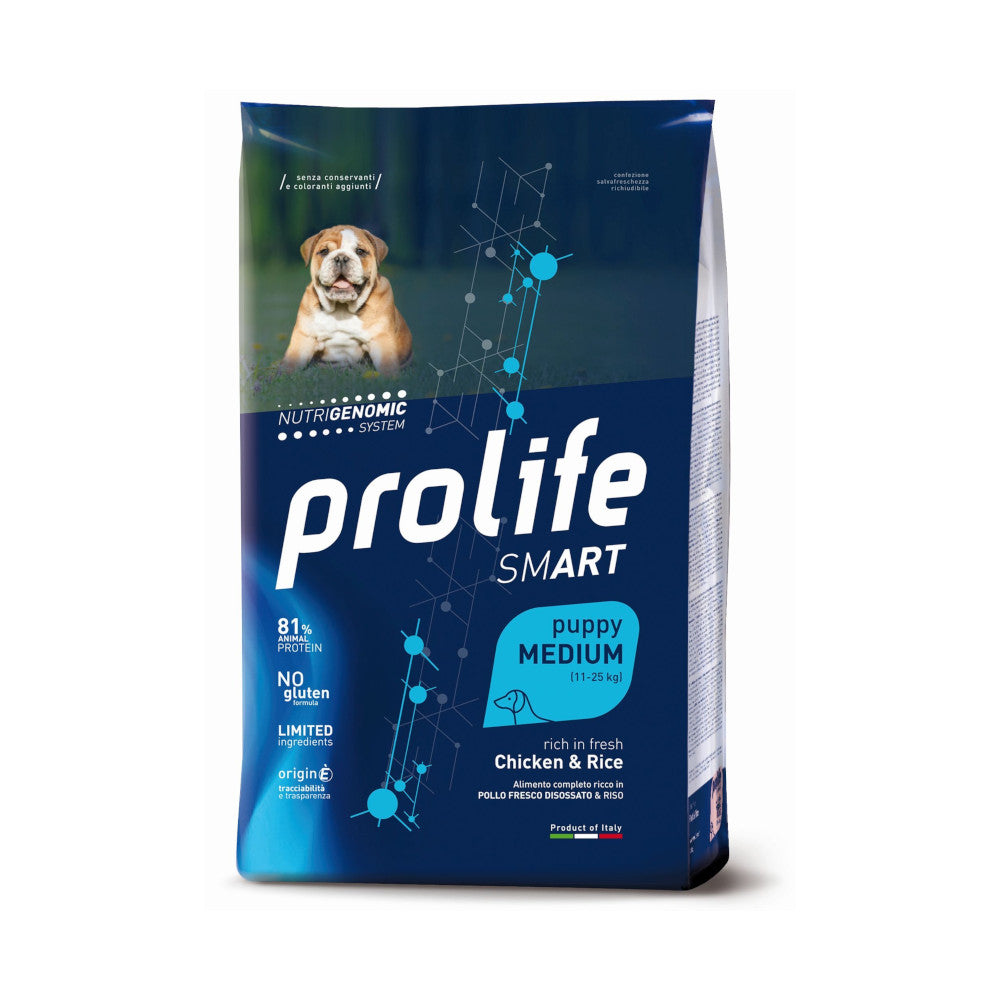 Prolife Puppy Medium Pollo Riso 10 kg Prolife Puppy Medium Pollo Riso 10 kg